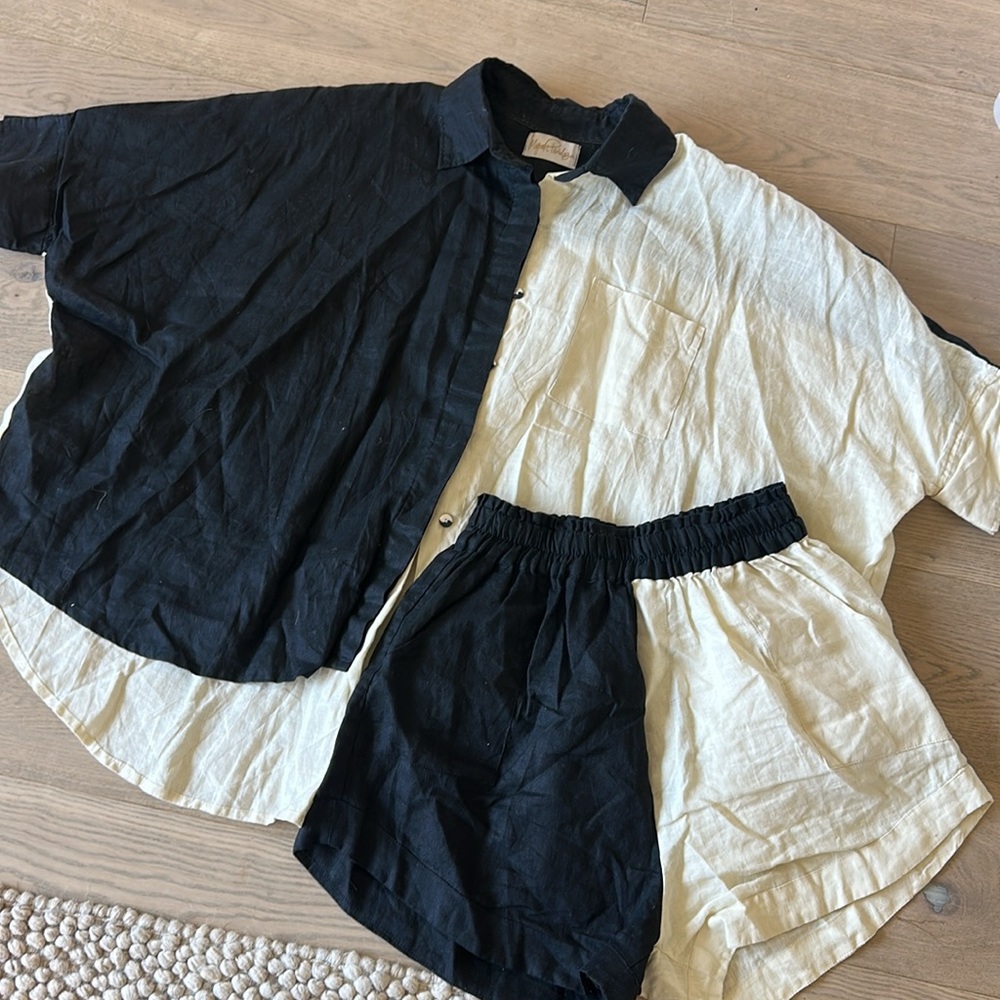 Linen Summer Set - Picture 4 of 5